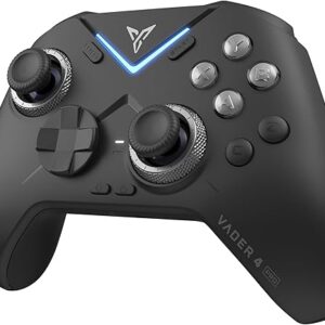 FLYDIGI Vader 4 Pro Controller Force Adjustment Lever Joystick Hall & Micro Triggers 1000Hz Report Rate Stereo Vibration 800mAh Multi-Platf…