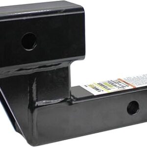 MaxxHaul 50397 Trailer Hitch Riser for 2 Inch Receivers with 4 Inch Rise/Drop
