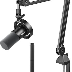 MAONO USB XLR Dynamic Microphone for Podcast: PC Computer Gaming Mic with 192kHz/24bit for Studio Recording Streaming Content Creation (PD3…