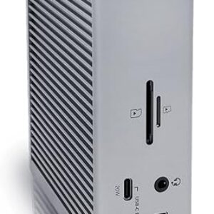 CalDigit TS4 Thunderbolt 4 Dock – 18 Ports, 98W Charging, 40Gb/s Thunderbolt 4, USB-A/C, 2.5GbE, 8K/6K Displays, Mac/PC/Chrome Compatible