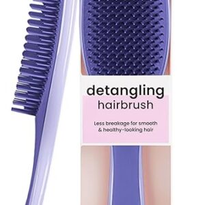 Tangle Teezer Ultimate Detangler Hairbrush for Wet & Dry Hair, Eliminates Knots & Reduces Breakage for All Hair Types, Amazon Exclusive Lil…