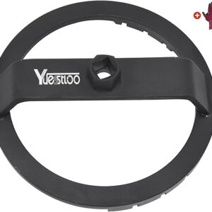 Fuel Tank Lid Removal Wrench Fuel Pump Sender Lock Ring Tool, Compatible with Toyota Tacoma Corolla Land Cruiser Yaris S/Base VIOS Lexus RX…