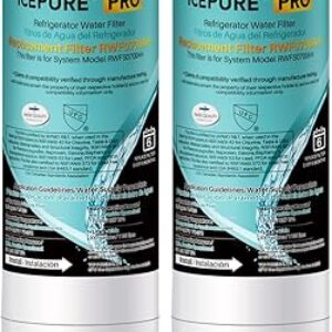 ICEPURE PRO DA29-00020B NSF401&473&53 Samsung Refrigerator Water Filter, Replacement for DA29-00020B-1, DA29-00020A/B, HAF-CIN/EXP, RF25HME…