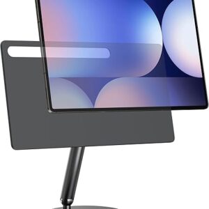 LULULOOK 2025 Magnetic Foldable Stand for Samsung Galaxy Tab S10/S9/S8 Ultra 14.6″, Upgraded 360° Rotating Floating Base Full Aluminium All…
