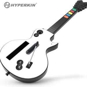 Hyperkin Hyper Strummer Wii Guitar Controller Wireless Game Guitar Compatible with Guitar Hero and Rock Band Games (excluding Rock Band 1) …