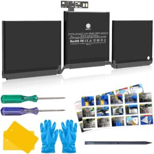 MacBook Pro A1708 Battery A1713 for MacBook Pro 13 Inch A1708 Late 2016 Mid 2017 (EMC 2978 3164), A2171 Laptop Replacement Battery for MacB…