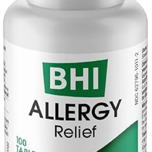 MediNatura BHI Allergy Relief Multi-Symptom Natural Safe Relief of Runny Nose Sneezing Itchy Eyes & Congestion 15 Targeted Homeopathic Acti…