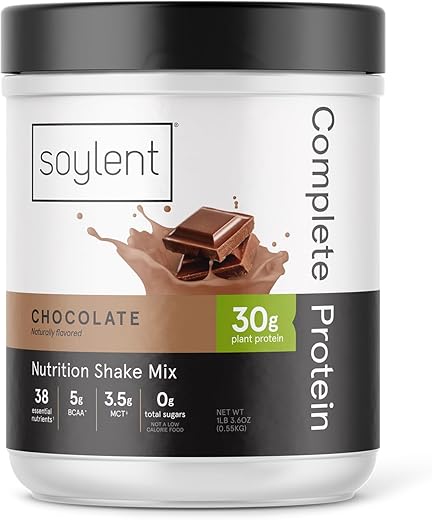 Soylent Chocolate Protein Powder, 30g, Vegan