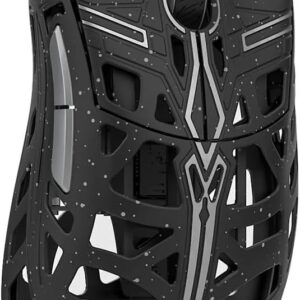 MK x WLMOUSE Sword X Magnesium Wireless 8K Mouse (Black Dot, Black)