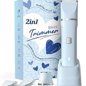 Women’s Electric Shaver and Trimmer – Blue