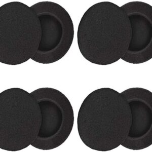 4 Pairs (2.4″) Replacement Foam Earpads Ear Cushion Covers Compatible with Logitech H600 H330 H340 and Sony MDR-G45LP MDR-G55LP MDR-G410LP …