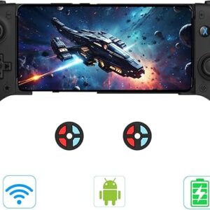 8Bitdo Ultimate Mobile Gaming Controller for Android, Bluetooth Phone Controller for Android with Hall Effect Joysticks and Hall Triggers (…