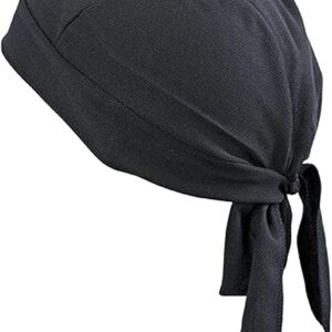 TOPLOR Sweat Wicking Beanie Cap Hat Skull Cap Pirate Hat Bandana Head Wrap for Men and Women