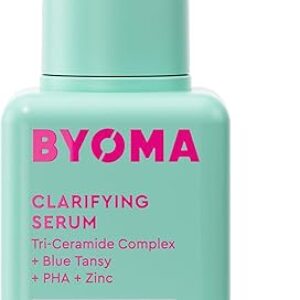 BYOMA Clarifying Serum – Barrier Repair Serum – Clarifying Facial Serum for Acne Prone Skin – Calming Face Serum with Ceramides, Blue Tansy…