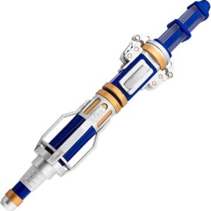 Doctor Who 12th Doctor Electronic Sonic Screwdriver Prop | Features Light and Sound Effects | Officially Licensed Collectible