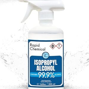 99% Isopropyl Alcohol Spray – USP Grade – Rubbing Alcohol Spray – Rubbing Alcohol Spray Bottle 99% (17 Fl Oz)