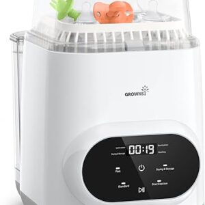 Grownsy EaseClean Bottle Washer Pro | All-in-One Bottle Washer and Sterilizer and Dryer | Baby Bottle Washer for Bottles, Pump Parts & Baby…