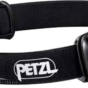 PETZL ACTIK CORE Headlamp – Rechargeable, Compact 450 Lumen Light with Red Lighting for Hiking, Climbing, and Camping – Black