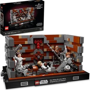 LEGO Star Wars Death Star Trash Compactor Diorama 75339 Building Kit (802 Pieces)