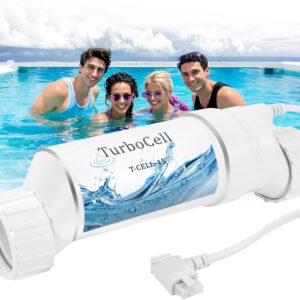 T-CELL-15 Salt Water Pool Chlorinator System Replacement Fits Hayward TurboCell T15 W3T-CELL-15 GLX-CELL-15-W Up to 40K Gallon Pool Salt In…