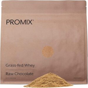 Promix Grass-Fed Raw Chocolate Whey Protein