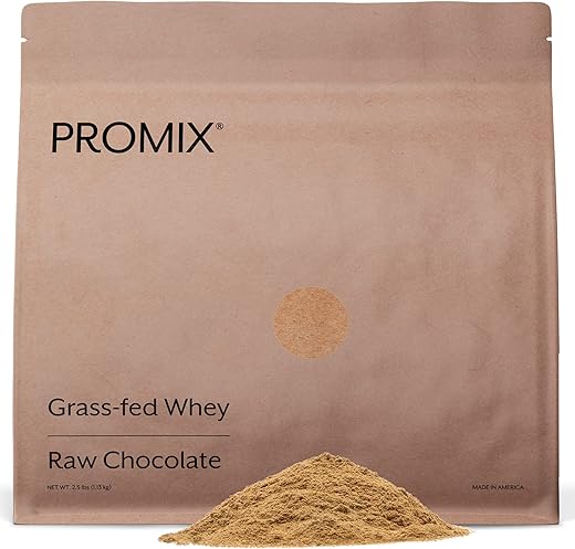 Promix Grass-Fed Raw Chocolate Whey Protein