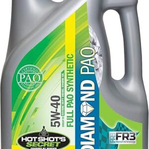 Hot Shot’s Secret Blue Diamond 100 Percent PAO Oil 5W40 CK4 1 Gallon