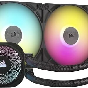 CORSAIR iCUE Link Titan 280 RX RGB Liquid CPU Cooler – 280mm AIO – Low-Noise – FlowDrive Cooling Engine – Intel LGA 1851/1700, AMD AM5/AM4 …