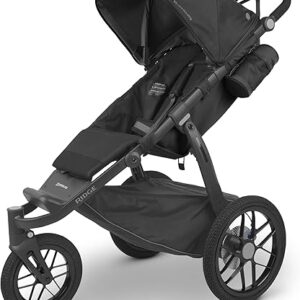 UPPAbaby Ridge Jogging Stroller/Durable Performance Jogger with Never-Flat Tires/Built for Walking, Running, Hiking/Water Bottle Holder and…
