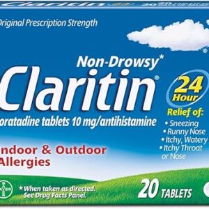 Claritin 24-Hour Non-Drowsy Allergy Tablets