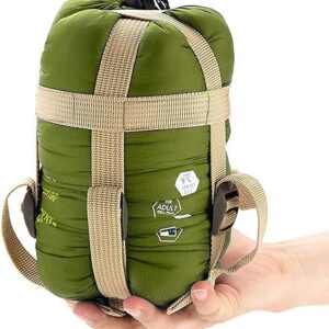 ECOOPRO Warm Weather Sleeping Bag – Portable, Waterproof, Compact Lightweight, Comfort with Compression Sack – Great for Outdoor Camping, B…