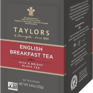 Taylors of Harrogate English Breakfast, 50 Teabags