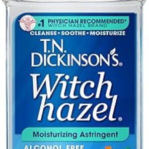 T.N. Dickinson’s Witch Hazel Alcohol-Free Moisturizing Astringent, Made with 100% Natural Witch Hazel 16 oz