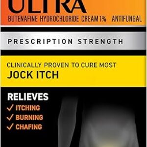 Lotrimin Ultra Antifungal Jock Itch Cream – Powerful Butenafine Hydrochloride Treatment for Jock Itch and Fungal Infections, 0.42 Ounce (12…