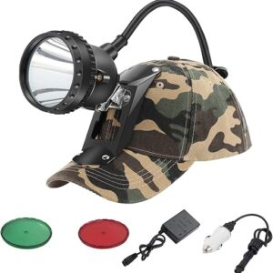Coon Hunting Lights Headlamp for Coyotes Hog Predators, 4 Lighting Modes, Waterproof Camping Hiking Fishing Hunting LED Rechargeable Super …