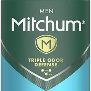Mitchum Men’s Deodorant, Antiperspirant Stick, Triple Odor Defense Invisible Solid, 48 Hr Protection, Dermatologist Tested, Clean Control, …
