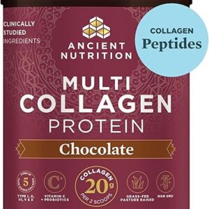 Ancient Nutrition Chocolate Collagen Peptides Powder