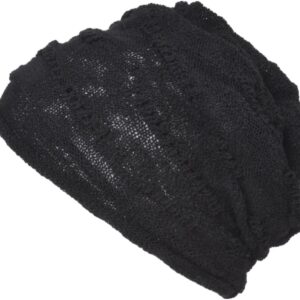 CHARM Mens Slouchy Summer Beanie – Womens Light-Weight Slouch Hat Cotton Cap