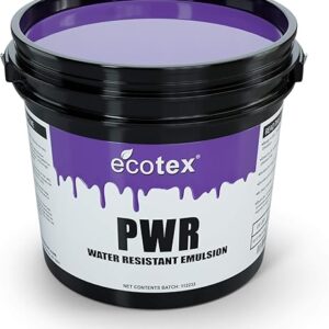 Ecotex® PWR Screen Printing Emulsion (Quart – 32oz.) Pre – Sensitized Photo Emulsion for Silk Screens and Fabric – for Screen Printing Plas…