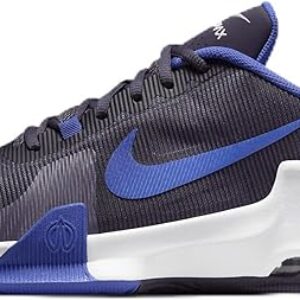 Nike Impact 4 Basketball Shoes (DM1124-500, Dark Raisin/White/Astronomy Blue) Size 13