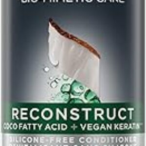 DOVE MEN + CARE Real Bio-Mimetic Care Conditioner For Damaged Hair Reconstruct Silicone-Free Conditioner With Coco Fatty Acid + Vegan Kerat…