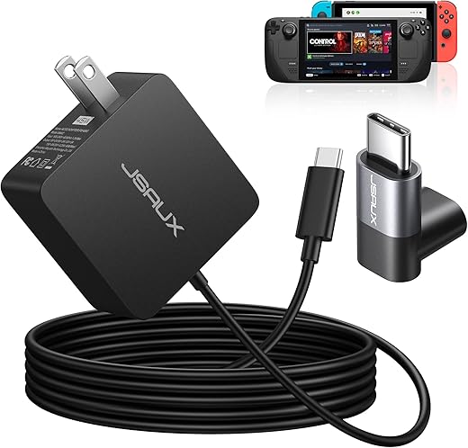 JSAUX 45W USB C Charger with Cable