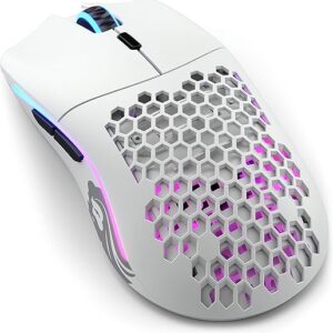 Glorious Model O Wireless Gaming Mouse – Superlight, 69g Honeycomb Design, RGB, Ambidextrous, Lag Free 2.4GHz Wireless, Up to 71 Hours Batt…