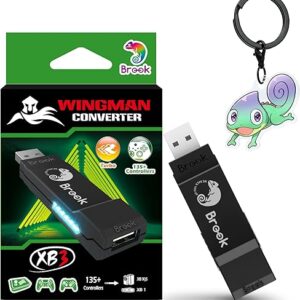 Brook Wingman XB 3 Converter – Elevate Your Gaming: Wireless Adapter for Xbox Series X/S, Xbox One, and PC with Remap & Turbo Features [Off…