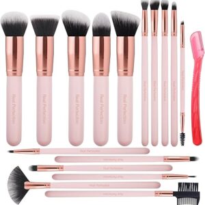 16-Piece Real Perfection Makeup Brush Set