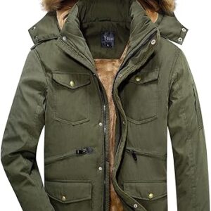 Yozai Men’s Warm Winter Ski Jacket