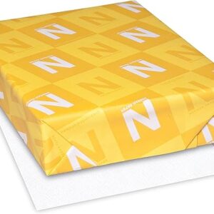 Neenah Classic Crest Coverstock, 8.5″ x 11″, 80 lb, Smooth Finish, Solar White, 250 Sheets (04701)