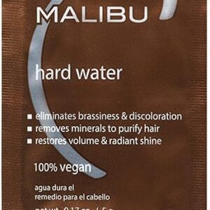 Malibu C Hard Water Wellness Remedy – Removes Deposits & Impurities – Contains Vitamin C for Shiny, Vibrant Results – Hard Water Treatment