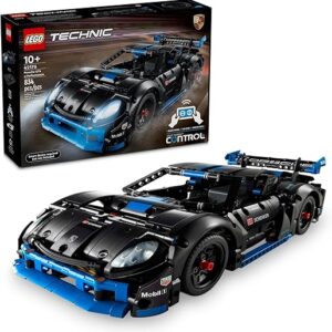 LEGO Technic Porsche GT4 e-Performance Race Car Toy, Remote Control Car with Authentic Details, Interactive Model Porsche Gift for Kids Age…
