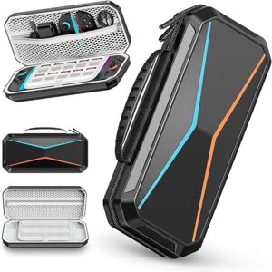 Lmcpa Carrying Case for Nintendo Switch 2 (2025), Hard Shell Travel Case with Storage Pockets for Accessories & Games, Protective Portable …